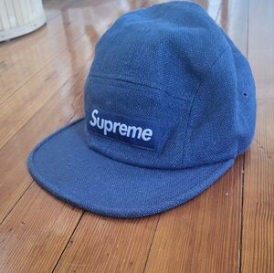 Supreme Blue Wool Cap